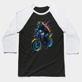 Riding with the Wolves Baseball T-Shirt